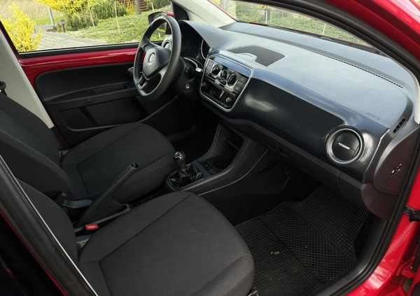 Volkswagen up! cena 31900 przebieg: 36000, rok produkcji 2018 z Poddębice małe 379